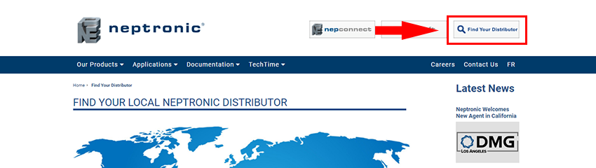 Introducing Neptronic's Rep Locator