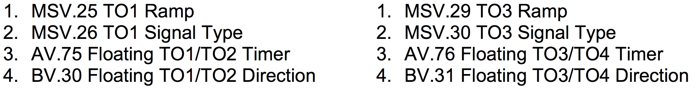 Setting Up Floating Signal or Three Position Control